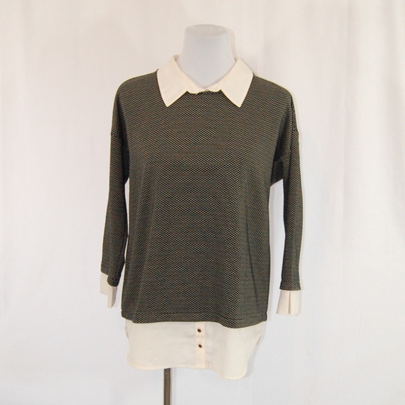 Ann Taylor Tops - Ann Taylor Layered Collar Blouse